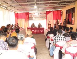 Wakapolda Bengkulu Ingatkan Integritas, Etika Digital, dan Ketahanan Pangan di Polsek Lebong Selatan