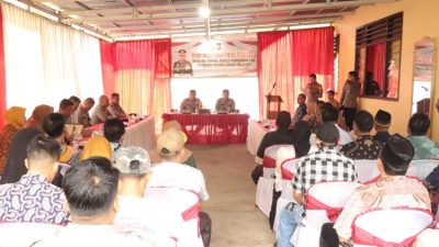 Wakapolda Bengkulu Ingatkan Integritas, Etika Digital, dan Ketahanan Pangan di Polsek Lebong Selatan