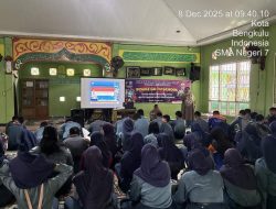 Ditlantas Polda Bengkulu Gelar Police Go To School di SMA Negeri 7 Kota Bengkulu