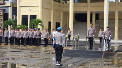 Kapolda Pimpin Apel Pagi dan Ingatkan Kesiapsiagaan Personel Terhadap Potensi Bencana