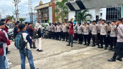 Demo Mahasiswa di Kejati, Desak Usut Konflik Agraria Pino Raya, Tuding Ada Penyimpangan HGU PT ABS