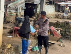 Polda Sumbar Bantu Pemulihan Korban Bencana di Kecamatan Pauh