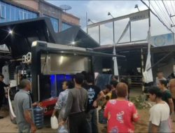 Water Treatment Sat Brimob Jadi Penyelamat Krisis Air Bersih Pasca Banjir Tapanuli Tengah