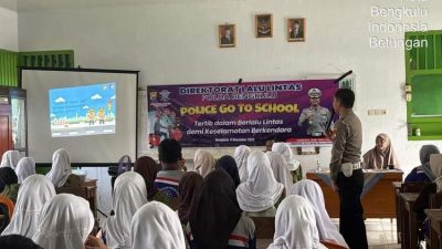 Police Go To School di SMP N 16 Kota Bengkulu