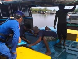 Patroli Ditpolairud Polda Bengkulu Imbau Nelayan Waspadai Cuaca Laut