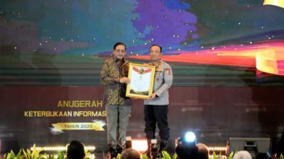 Polri Puncaki Monev KIP 2025, Raih Nilai 98,90 Predikat Informatif