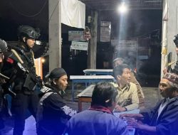 Brimob Polda Bengkulu Gelar Patroli, Sisir Permukiman dan Titik Rawan