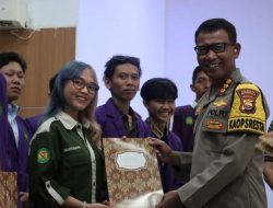 Kapolresta Bengkulu Hadiri Pelantikan BEM dan UKM STIA Bengkulu 2025
