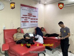 Direktorat Samapta Polda Bengkulu Gelar Donor Darah, Wujud Kepedulian untuk Masyarakat