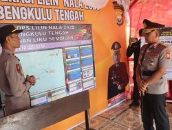 Pastikan Pengamanan Nataru, Kapolda Bengkulu Cek Pos Pam Curup hingga Liku Sembilan