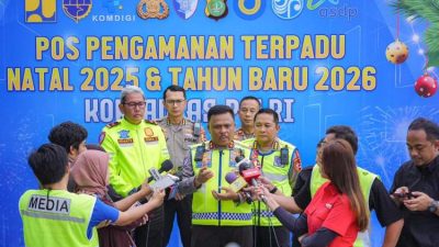 Puncak Mudik Nataru 24 Desember, Korban Tewas Laka Lantas Turun 23,23 Persen