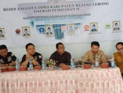 DPRD Rejang Lebong Siap Perjuangkan Aspirasi Warga di Dapil II