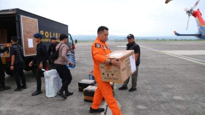 Polda Aceh Kembali Kirim Bantuan dan Nakes ke Tamiang