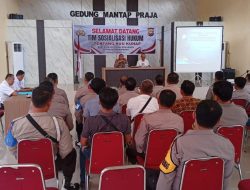 Penguatan Kompetensi Penyidik, Bidang Hukum Polda Bengkulu Sosialisasi RUU KUHAP di Polres Mukomuko