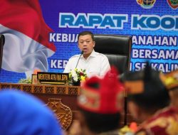 Menteri Nusron Minta Pemda Kalteng Cegah Tumpang Tindih Sertipikat