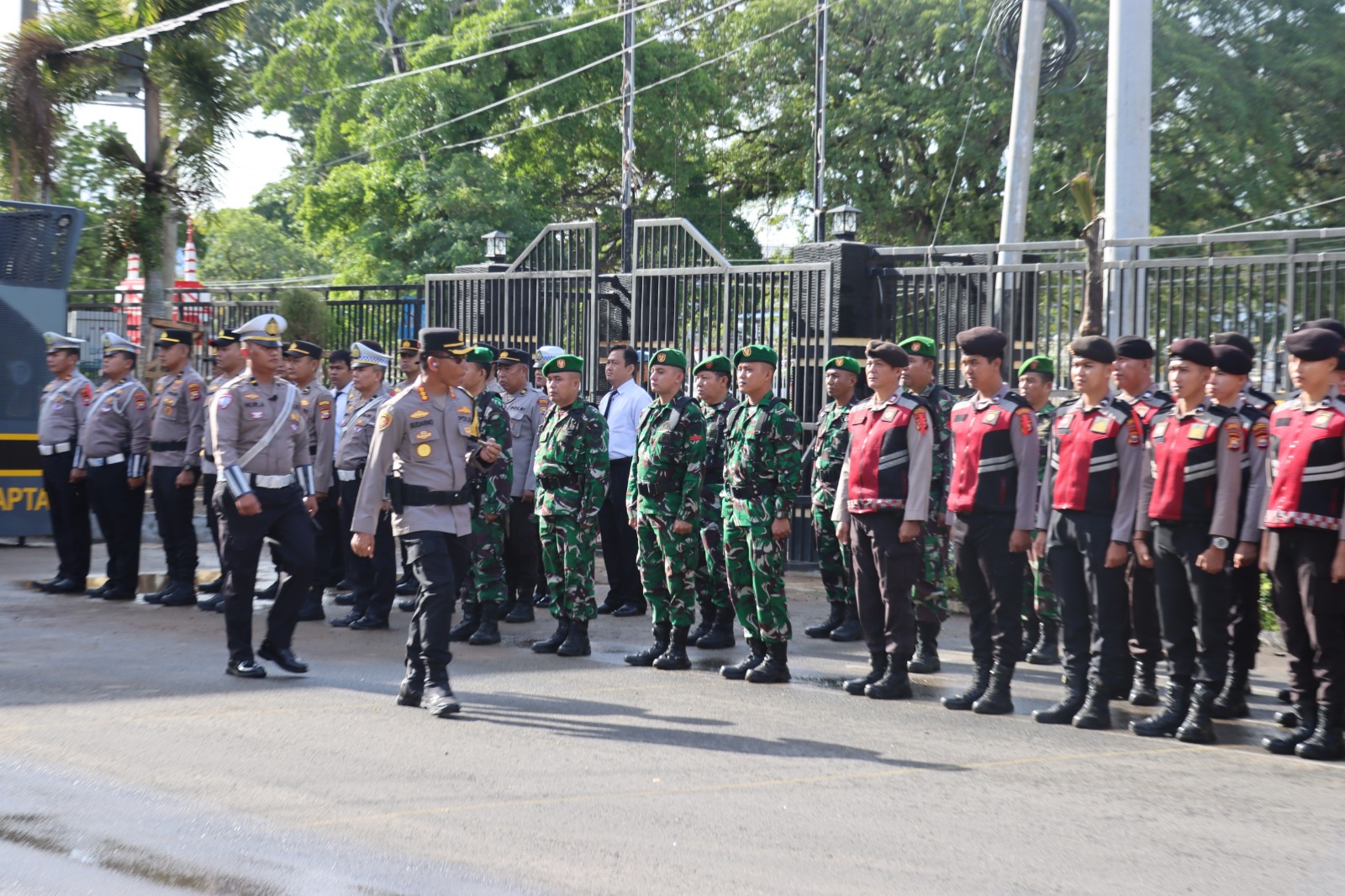 Polresta Bengkulu Siapkan Pengamanan Nataru Lewat Operasi Lilin 2025