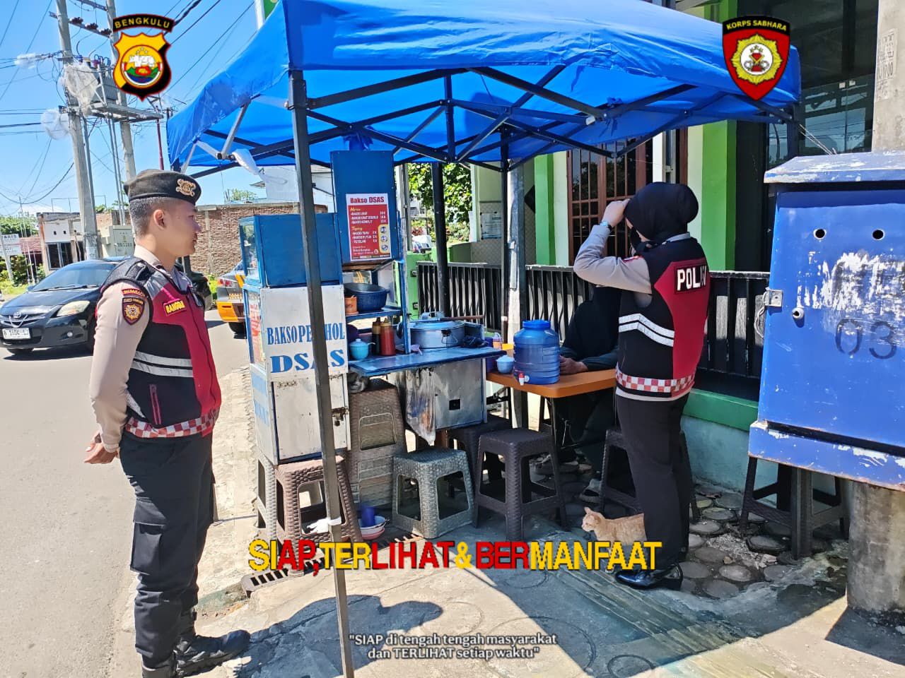 Ditsamapta Polda Bengkulu Gelar Patroli Dialogis, Jaga Kamtibmas Tetap Kondusif