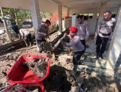 Polres Pidie Jaya Gelar Bakti Sosial di Dua Lokasi Terdampak Banjir Bandang