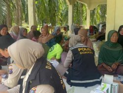 Dokkes Polres Langkat Turun ke Lokasi Banjir, Salurkan Layanan Kesehatan untuk Warga Harapan Makmur