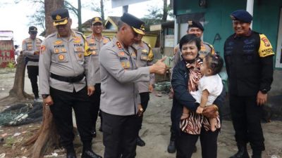 Kapolda Bengkulu Cek Pengamanan Pantai Zakat Saat Operasi Lilin Nala 2025