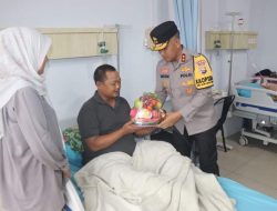 Kapolda Bengkulu Anjangsana Jenguk Personel Sakit di RS Bhayangkara