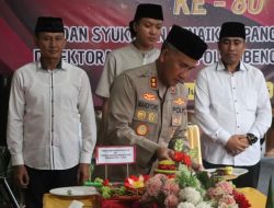 Kapolda Bengkulu Pimpin Syukuran HUT Intelkam ke-80
