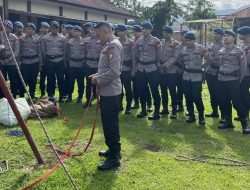 Brimob Bengkulu Asah Kemampuan SAR Prusiking, Siap Hadapi Medan Ekstrem