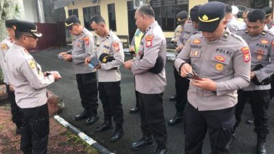 Kapolres Rejang Lebong Tekankan Disiplin Anggota Usai Libur Isra Mi’raj