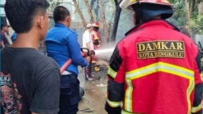 Gudang Kayu di Perumnas UNIB Bengkulu Terbakar, Kerugian Capai Rp3 Juta