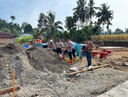 Tim SAR Resimen II Pas Pelopor Normalisasi Sungai dan Dukung Pembangunan Huntara di Agam