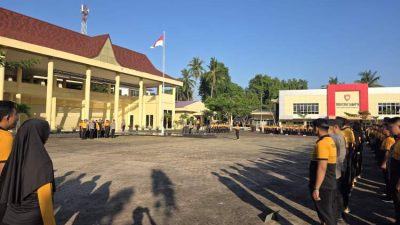 Kabid Propam Polda Bengkulu Pimpin Apel Olahraga, Tekankan Disiplin dan Keteladanan Personel