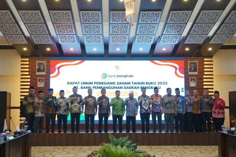 RUPS Bank Bengkulu 2025 membahas kinerja keuangan, pertumbuhan aset, dan transformasi perbankan daerah Bengkulu