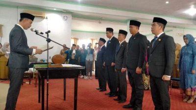 Bupati Fikri Lantik 5 Pejabat Eselon II, Dorong Birokrasi Responsif