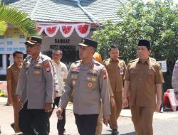 Kapolda Bengkulu Cek Samsat dan Pos Lalu Lintas Simpang Lima