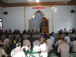 Polres Rejang Lebong Perkuat Iman Personel lewat Binrohtal Rutin