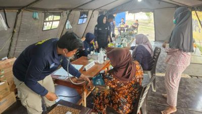 Polri Jaga Asa di Tengah Bencana, Ratusan Warga Aceh Terima Bakti Kesehatan Ops Aman Nusa II