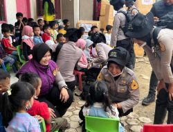 Taruna Akpol Trauma Healing Perdana untuk Anak Korban Bencana Aceh Tamiang