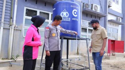 Kapolda Aceh Cek Sumur Bor Bantuan Polri di Aceh Tamiang