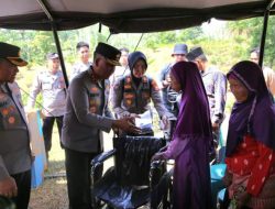 Kapolda Offroad Bhayangkara di Batik Nau, Bansos dan Layanan Kesehatan Jangkau Warga Terpencil