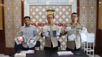 Polresta Bengkulu Bongkar 6 Kasus Narkoba Januari 2026, Sita Sabu, Ganja, dan Ekstasi