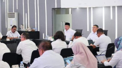 Menteri ATR/BPN Nusron Wahid menyampaikan arahan peningkatan kualitas layanan pertanahan melalui pelatihan dan asesmen SDM