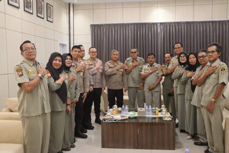 Kapolda Bengkulu menerima silaturahmi pengurus KBPP Polri di Polda Bengkulu