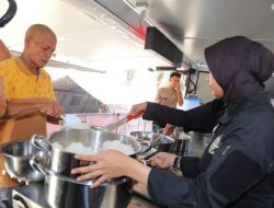Hari ke-6 Latsitardanus 2026, Taruna Akpol Masak untuk Warga Aceh Tamiang