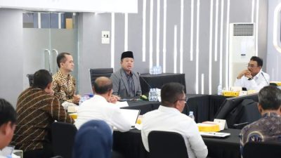 Menteri ATR BPN Nusron Wahid memimpin rapat koordinasi ILASPP untuk percepatan penyusunan RDTR berbasis peta 1:5.000