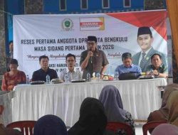 Sudisman Serap Aspirasi Warga Ratu Agung: Infrastruktur hingga Lampu Jalan Jadi Prioritas