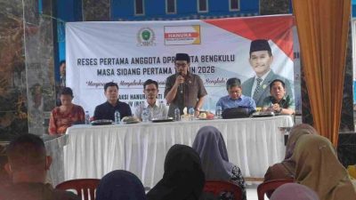 Sudisman Serap Aspirasi Warga Ratu Agung: Infrastruktur hingga Lampu Jalan Jadi Prioritas