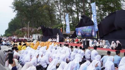 Remaja Islam Masjid Kota Bengkulu mengikuti kegiatan pembinaan