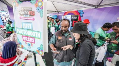 Pertamina Bagi 100 Motor untuk Ojek Online