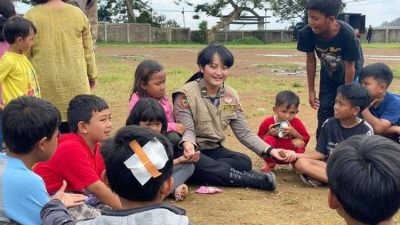 Trauma Healing Anak Pengungsi Diperkuat