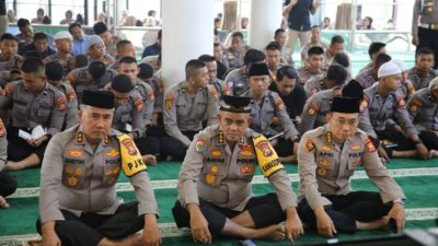 Binrohtal Polda Bengkulu, Kapolda Ajak Personel Bertugas dengan Hati Bersyukur